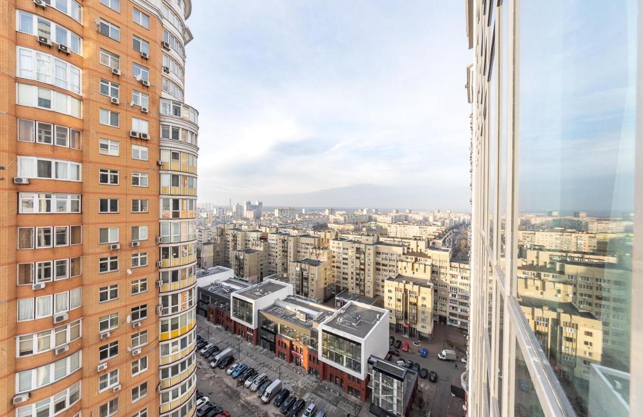 Luxury Apartments Smartplaza Obolon Metro Minskai キエフ エクステリア 写真